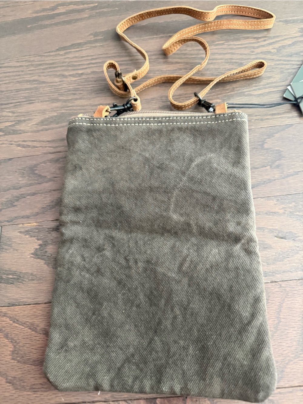 Myra Bag purse bag Cowhide Canvas Crossbody - Picture 15 of 16